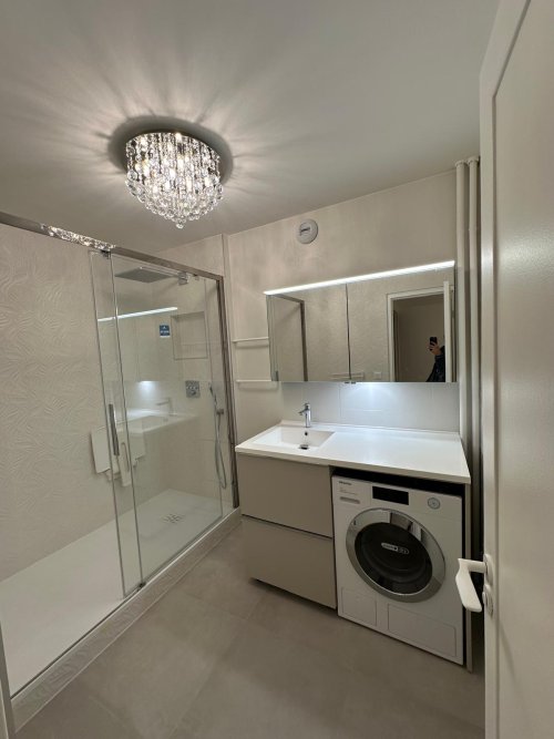 Rénovation totale Salle de bain en salle d'eau Paris 75015